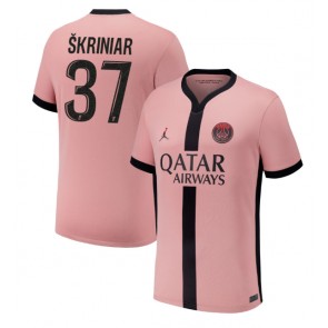 Paris Saint-Germain Milan Skriniar #37 Alternativní Dres 2024-25 Krátký Rukáv